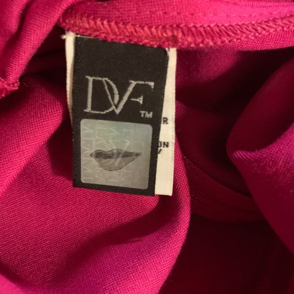 Diane Von Furstenburg Pink BodyCon Mini Dress - Picture 6 of 7